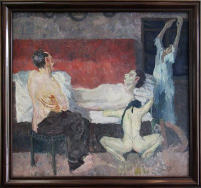 Stor dødsscene af Max Beckmann