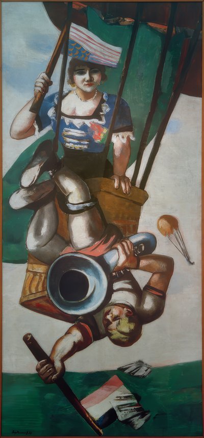 Aerialister af Max Beckmann
