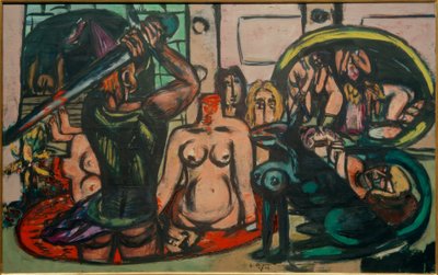 Perseus (Hercules) sidste opgave af Max Beckmann