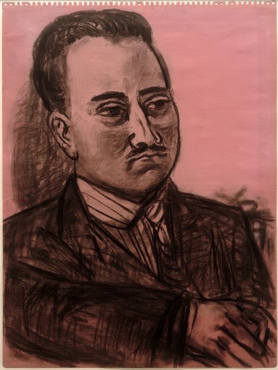Portræt af Kenneth E. Hudson af Max Beckmann