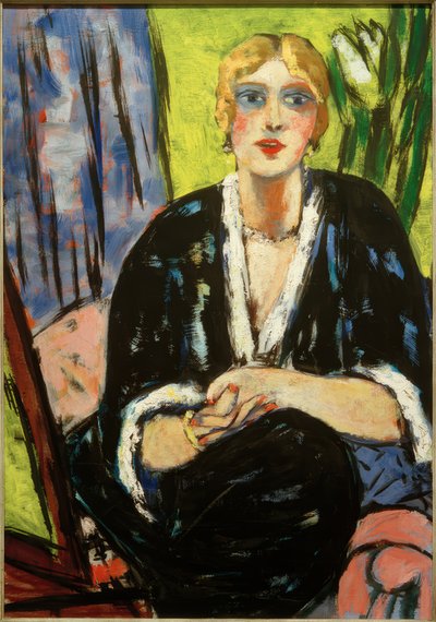 Portræt af Lilly von Schnitzler af Max Beckmann