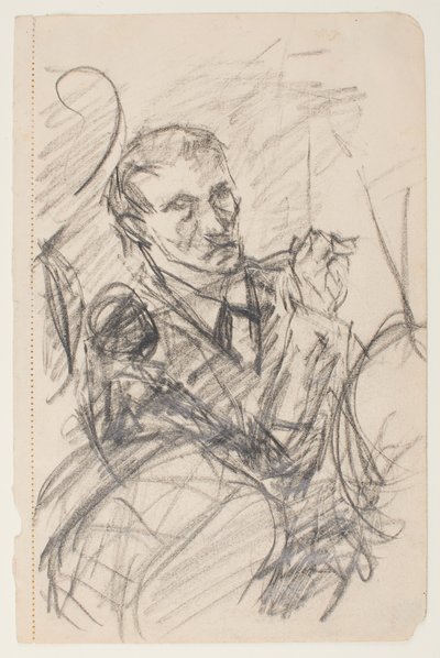 Portræt af Piper (udgiveren) af Max Beckmann