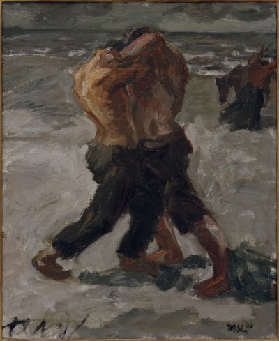 Rivaler: Ringer-par af Max Beckmann