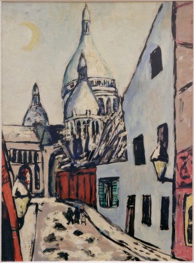 Sacred Heart im Schnee af Max Beckmann