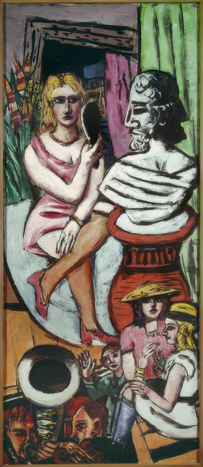 skuespiller af Max Beckmann