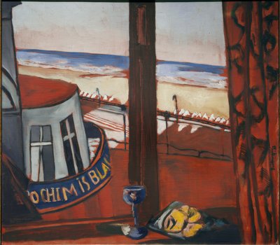 Scheveningen, fem om morgenen af Max Beckmann