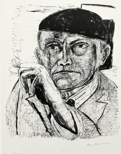 Selvportræt af Max Beckmann