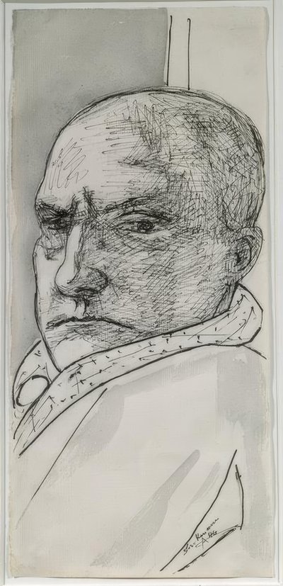 Selvportræt af Max Beckmann