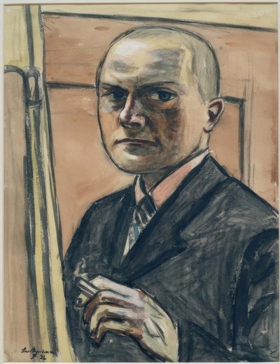 Selvportræt af Max Beckmann