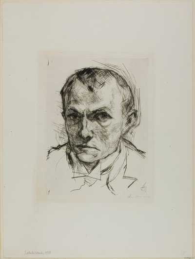 Selvportræt af Max Beckmann