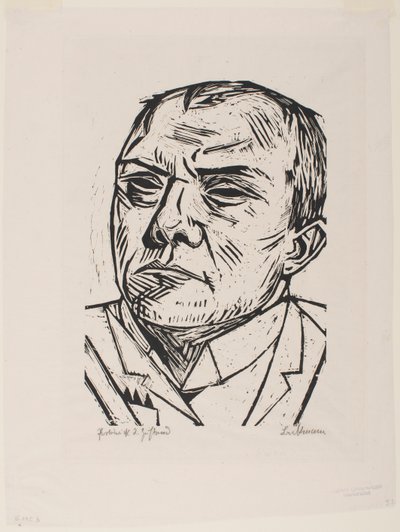 Selvportræt af Max Beckmann