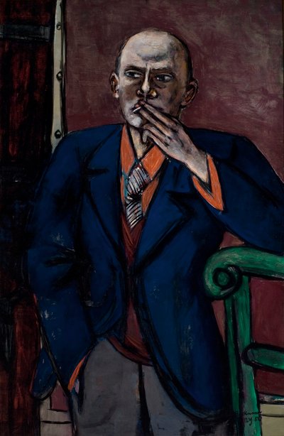 Selvportræt 1950 af Max Beckmann