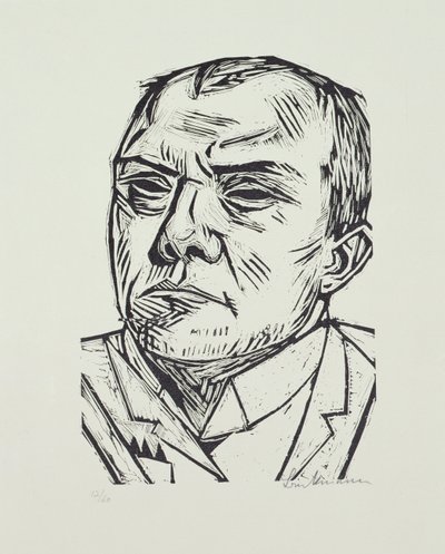 Selvportræt af Max Beckmann