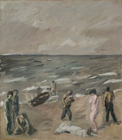 Skibsvrag af Max Beckmann