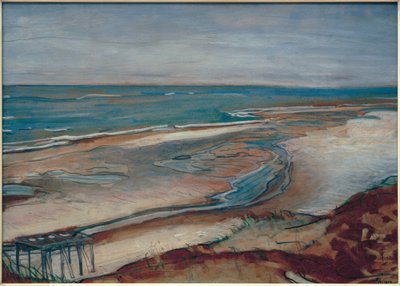 Strandlandskab af Max Beckmann