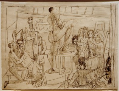 Studerende af Max Beckmann