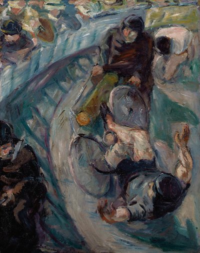 Faldende racer af Max Beckmann