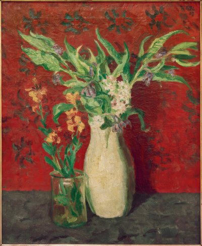 Blomster i marsken af Max Beckmann