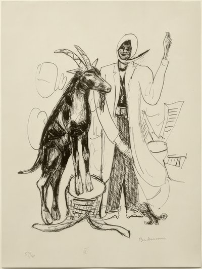 BUCK af Max Beckmann