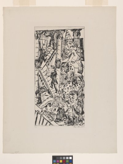 Tamerlan af Max Beckmann