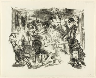 Værtshus af Max Beckmann