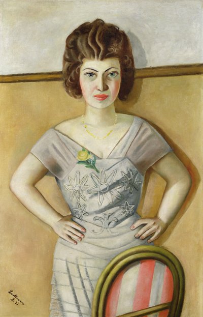 Den rumænske kvinde af Max Beckmann