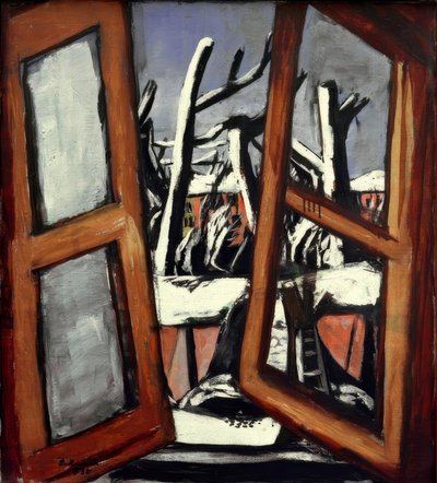 Vinterlandskab af Max Beckmann