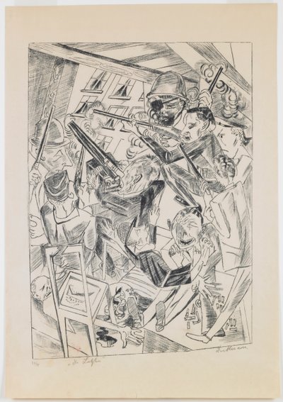plade 10: De sidste af Max Beckmann