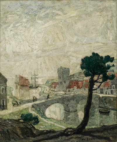 Gammel havn, 1921. af Max Bohm