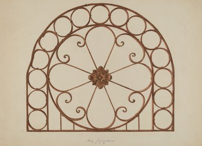 Arch Grill, 1938. af Max Fernekes