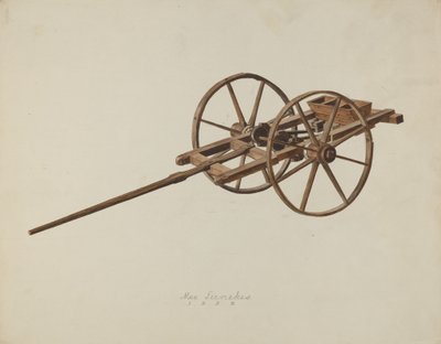 Model kartoffeludlægger, 1938. af Max Fernekes