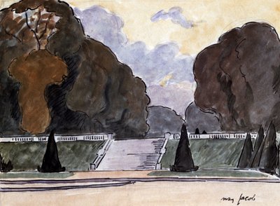 Haven i Luxembourg, c1900-1944 af Max Jacob