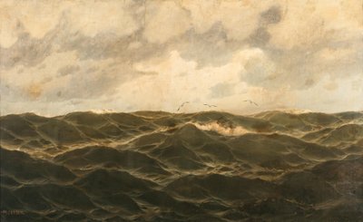 Tysk: Stort marinestykke af Max Jensen