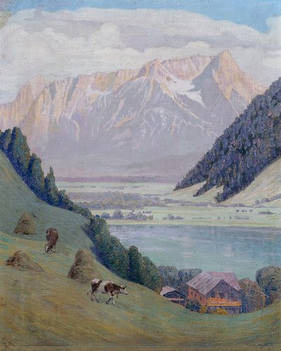 bjergsø af Max Kahrer