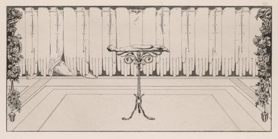 A Glove: Repose, 1880. af Max Klinger