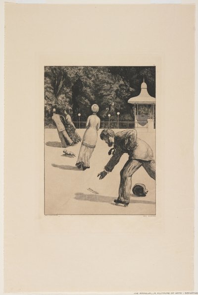 Handling, 1881 af Max Klinger