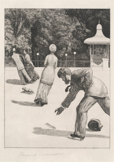 Handlingsplan, 18781880. af Max Klinger