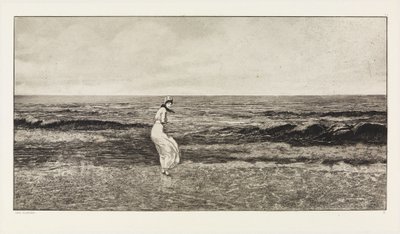 Ved havet (Intermezzi, opus IV, blad 2) af Max Klinger