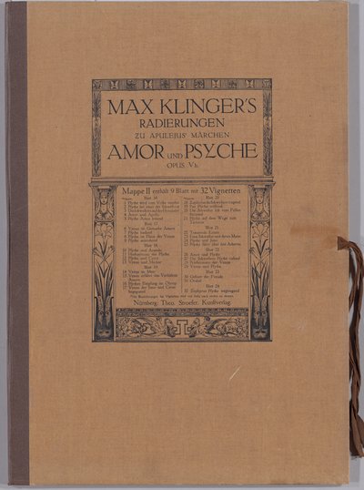 Amor og psyke [Opus Vb] af Max Klinger