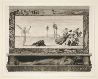 Death the Savior, fra Vom Tode (On Death) af Max Klinger