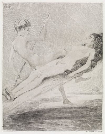 Slutning (Telt, Opus XIV, 2. del, nr. 46) af Max Klinger