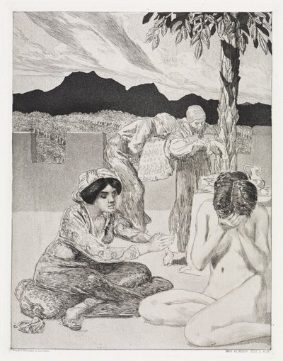 Gaver (Telt, Opus XIV, 2. del, nr. 29) af Max Klinger