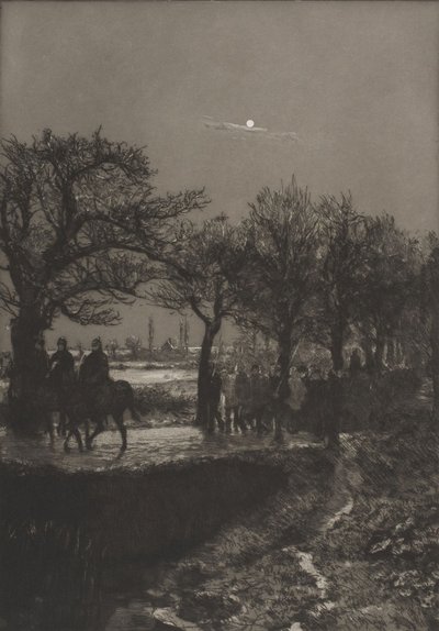 Martsdage III, fra Dramaer opus IX af Max Klinger