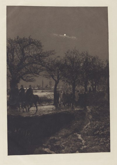 Märztage III martsdage III, 1883. af Max Klinger