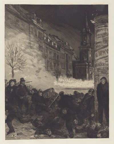 Märztage II (martsdage II) af Max Klinger