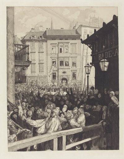 Märztage I martsdage I, 1883. af Max Klinger