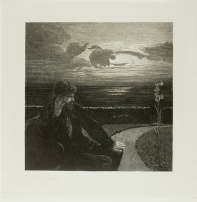 Uden titel [officerer og dignitærer], 1857. af Max Klinger