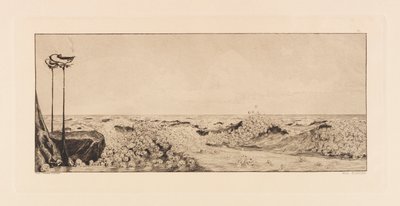Opus VI, fra Paraphrase on the Finding of a Glove, 1881. af Max Klinger