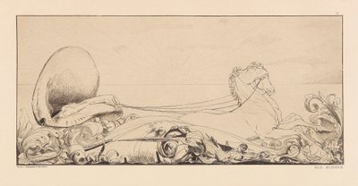 Opus VI, fra Paraphrase on the Finding of a Glove, 1881. af Max Klinger