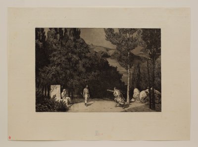 Pyramus og denne 3 af Max Klinger